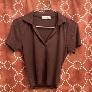 Short sleeve polo style